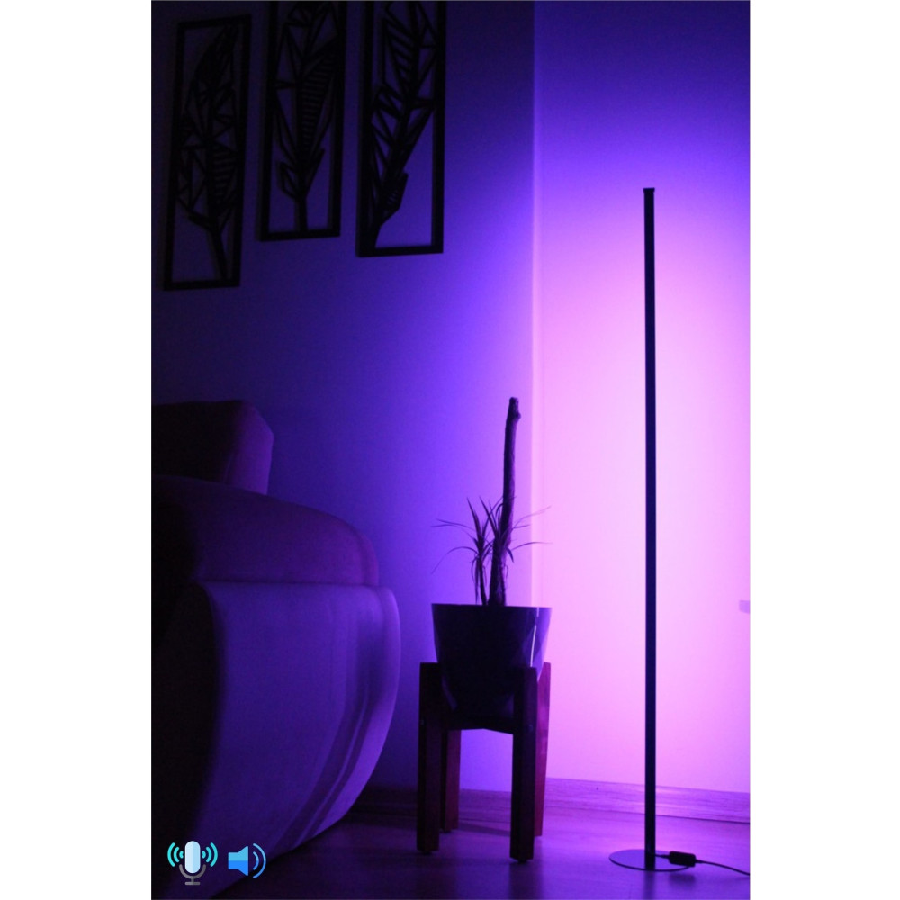 ÖZER LİGHT Sese Duyarlı Kumandalı Oda Aydınlatma Sistemi Full Rgb - Full Renk - Çok Özellik Yaş Günü & Parti Fiyatı