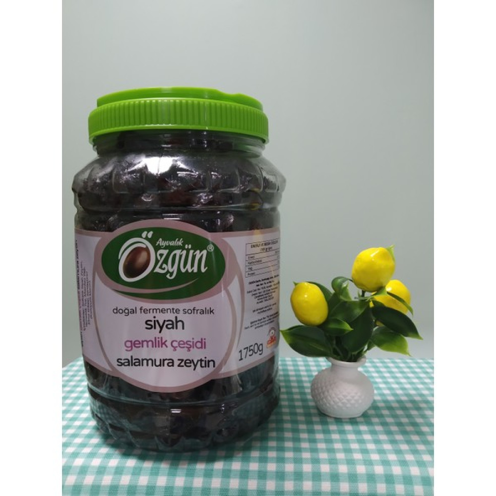 ÖZGÜN 1750 gr Salamura Siyah Etli Zeytin - 1,5 kg Oto Boyaları Fiyatı