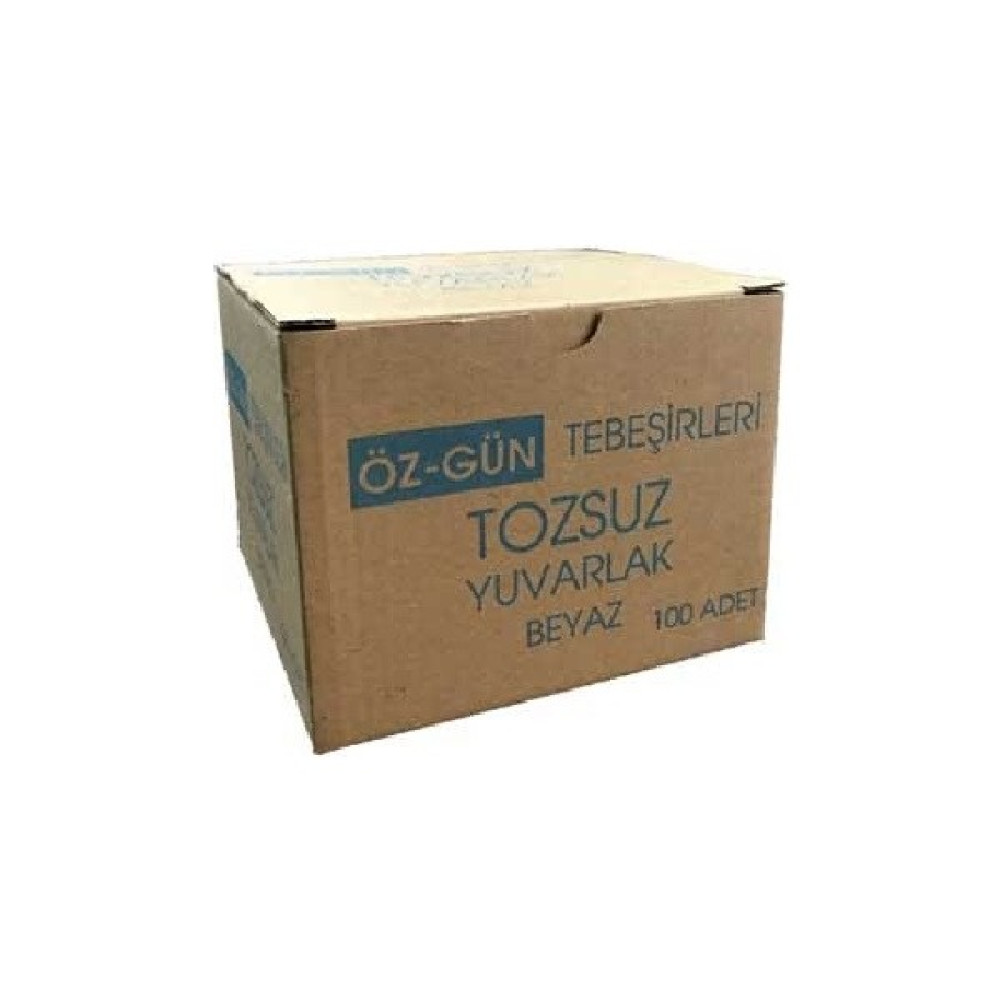 Özgün Tebeşir Yuvarlak Beyaz 100'LÜ Tebeşir Fiyatı