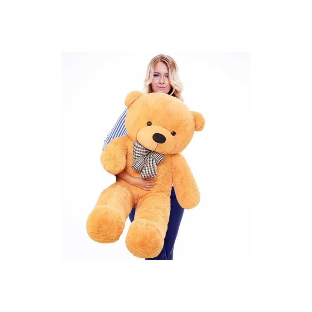 Özgüner Oyuncak 102 Cm Papyonlu Büyük Ayıcık (%100 Yerli) Kahve Peluş Oyuncaklar Fiyatı