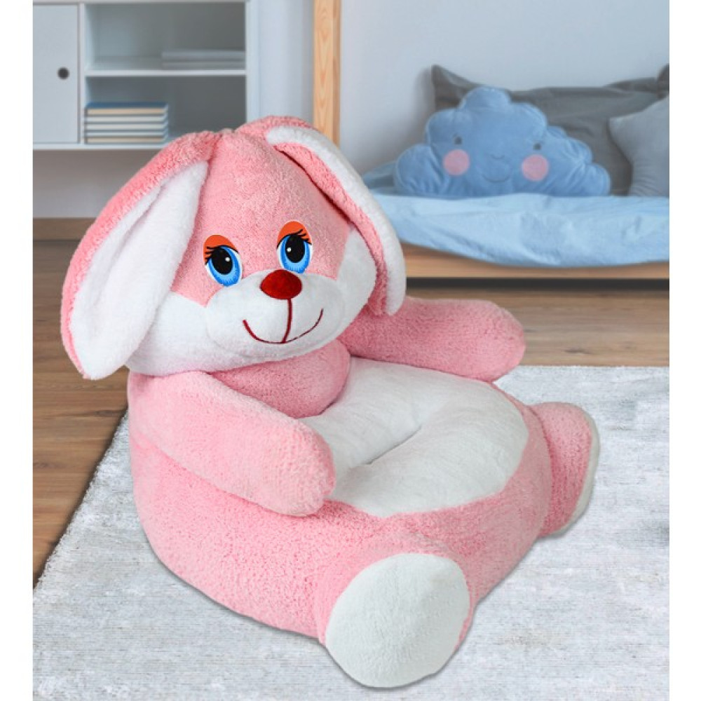 Özgüner Oyuncak Tavşan Peluş Bebek Çocuk Koltuğu - Pembe Bebek-Çocuk Odası Fiyatı