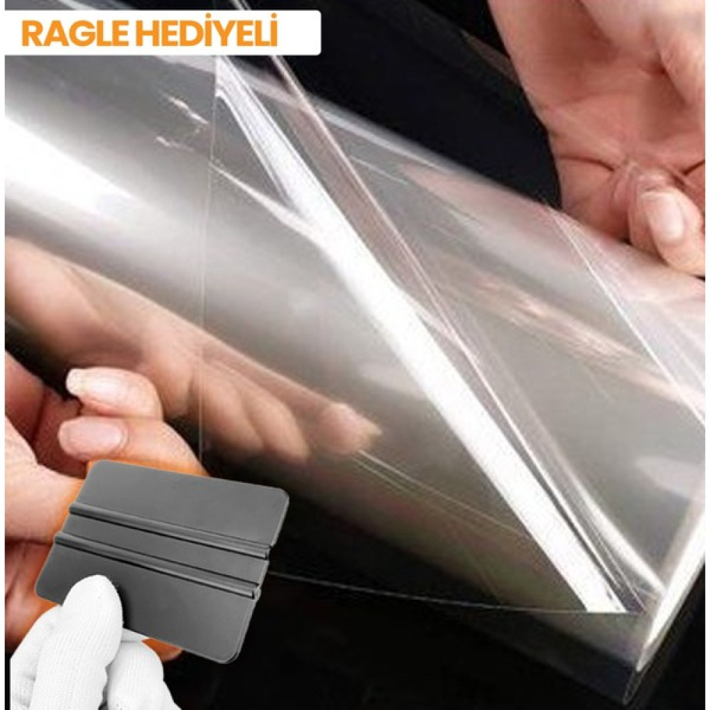 Özgürceseç Parlak Şeffaf Transparan Yapışkanlı Kaplama Folyo - Ragle Hediyeli - 53 x 400 cm Yapı Kimyasalları & Yapıştırıcılar Fiyatı