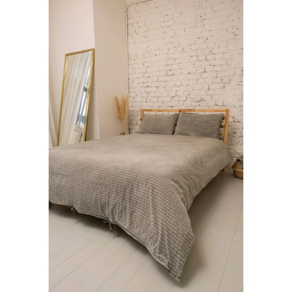 Özhane Tekstil Pamuk Müslin Genius Battal Boy Nevresim Takımı (Tüm Set) - Antrasit - 240 x 220 cm Nevresim Takımı Fiyatı