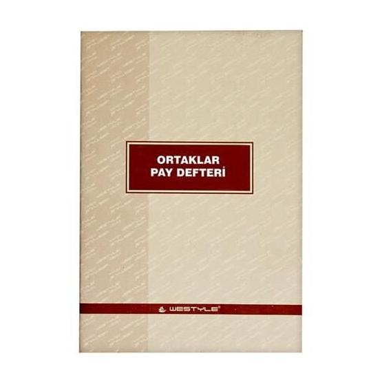Özkan 40 Yaprak Ortaklar Pay Defteri