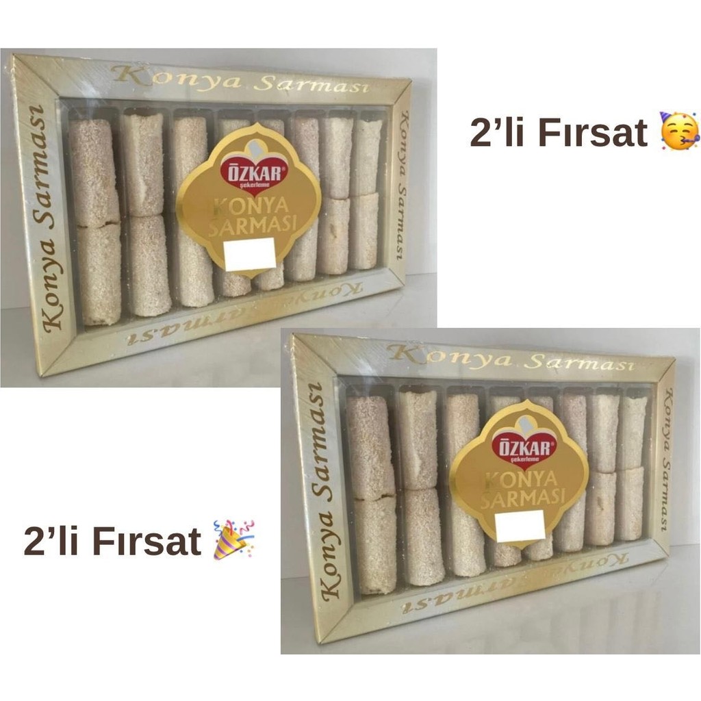 Özkar Konya Sarması (Hindistan C.) 2'li Set |2X170 gr - 300 gr Diğer Fiyatı