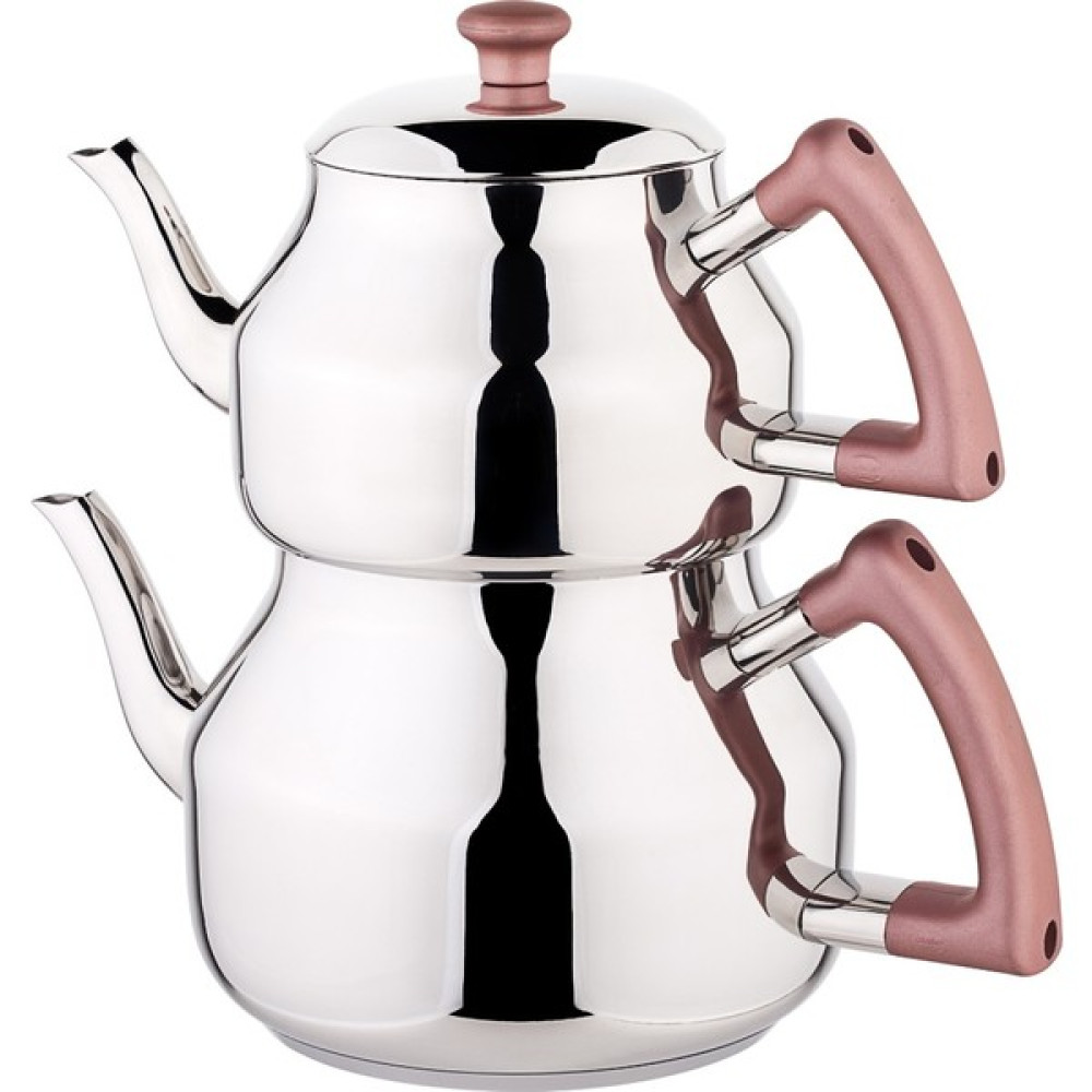 ÖZKENT Marmaris Mega Sade Rose Gold Çay / Çaydanlık Setleri Fiyatı