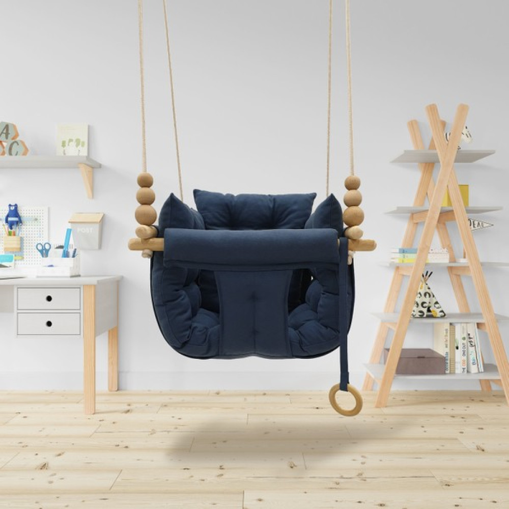 Özlem Eylem Kurt Astariaart Denim Mavi Puffy Swing Salıncak Bebek Oyuncakları Fiyatı