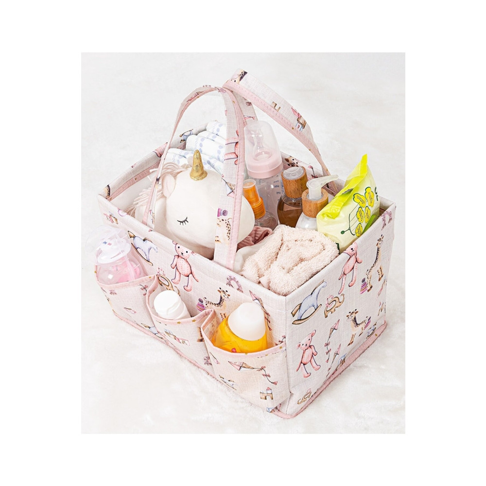 Özlem Toys Fantastic Bebeğimin Anne Bebek Bakım Çantası (KULPLU PEMBE RENK) Bebek Bakım Çantası Fiyatı