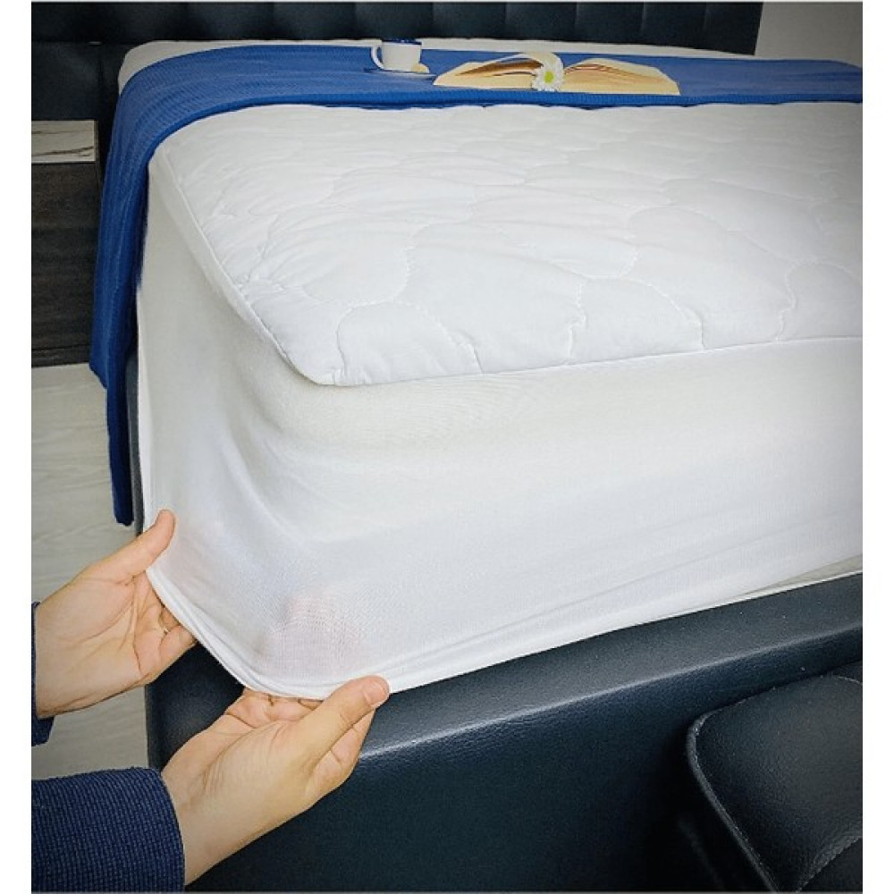 Özlü Home Full Kenar Kapitoneli Fitted Sıvı Geçirmez Yatak Alezi Yatak Koruyucu - Beyaz - 100 x 200 cm Alez / Yatak Koruyucu Fiyatı