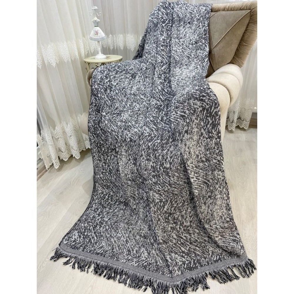 Özlü Home Lüks Pamuklu Koltuk-Çekyat Örtüsü Siyah - 170 x 220 cm Koltuk & Kanepe Örtüsü Fiyatı