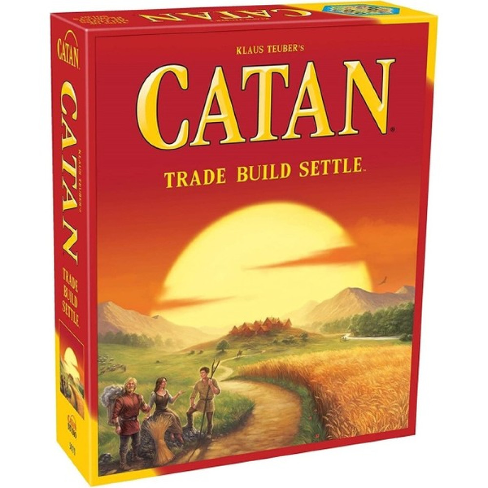Ozma Catan Trade Build Settle Kutu Oyunu - Ingilizce Versiyonu (Yurt Dışından) - Kırmızı Oyun Takımları Fiyatı