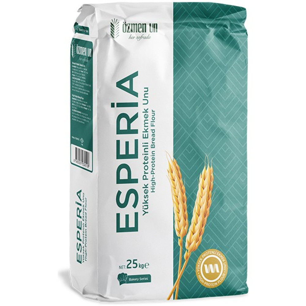 Özmen Esperia 25 Kg Yüksek Proteinli Ekmek Unu Unlu Mamüller Fiyatı