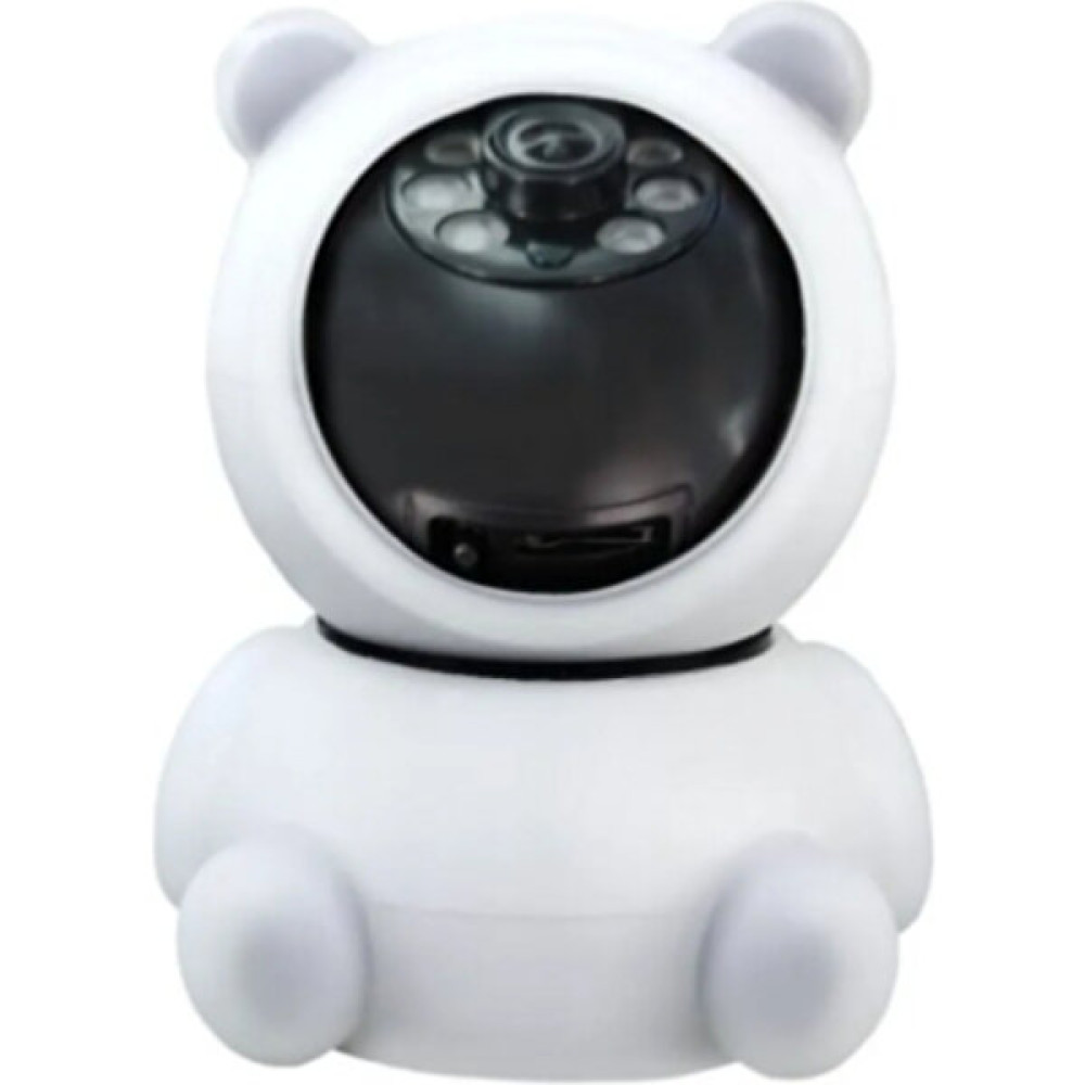 Ozmik CMR22 Panda 360° 1080P Ip Güvenlik Kamerası Gece Görüşlü LED Işıklı Alarmlı Ip Wifi Kamerası Bebek Kamerası Fiyatı
