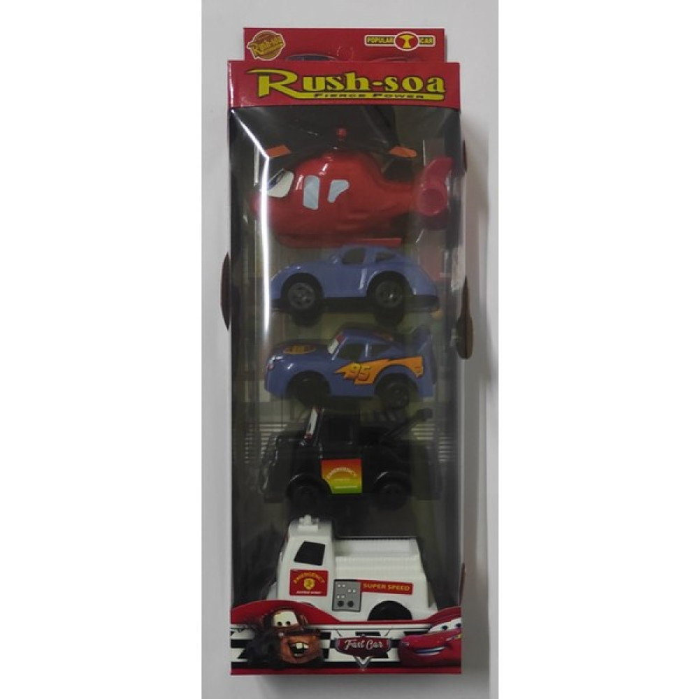 Özmiş Oyuncak Cars Şimşek Mcqueen Oyuncak Araba Seti 5'li Şimşek Mcqueen ve Arkadaşları - Renkli Oyun & Hobi Fiyatı