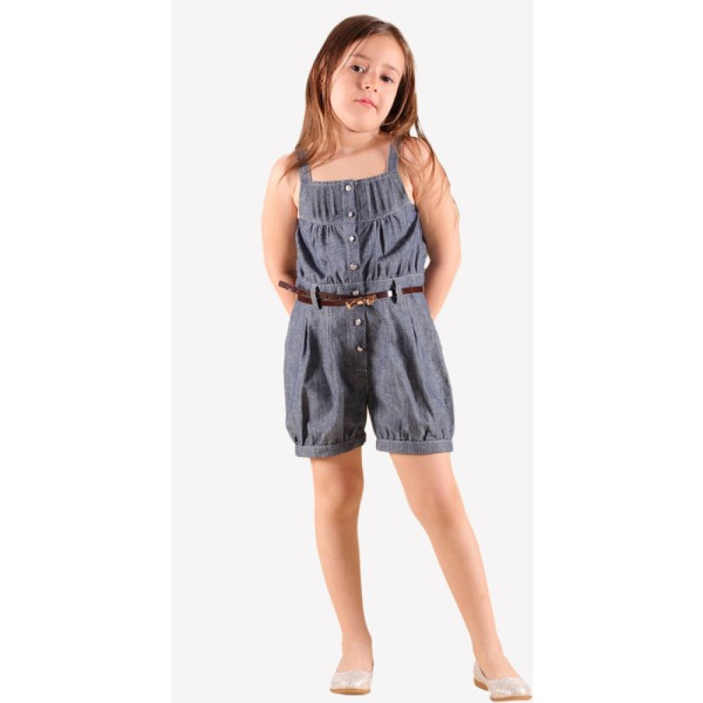 Ozmoz Kız Çocuk Askılı Denim Şort Tulum Kız Çocuk Tulum ve Salopet Fiyatı