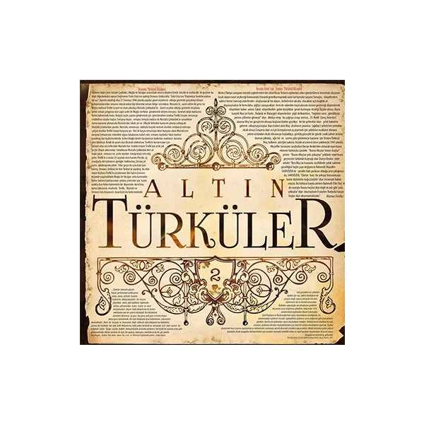 Özmüzik Çeşitli Sanatçılar - Altın Türküler - 2 - Plak Pikap & Aksesuarları Fiyatı
