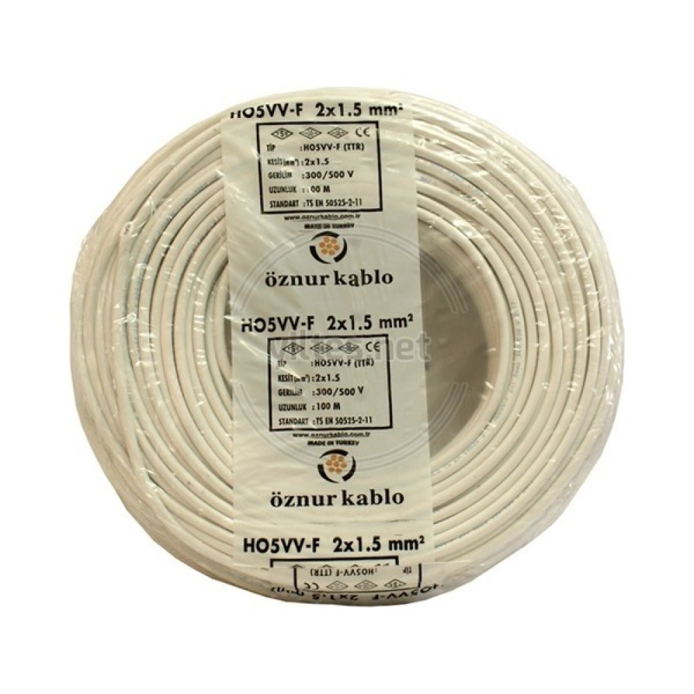 Öznur 2 x 1,5 mm TTR Kablo 8 m Oto Boyaları Fiyatı