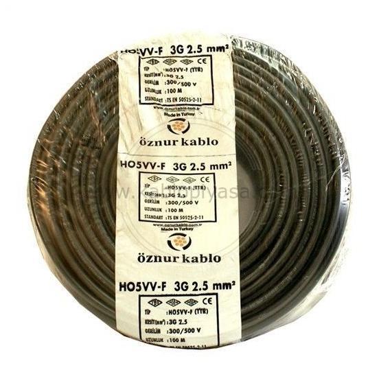 Öznur 3x2,5 mm Nym Kablo