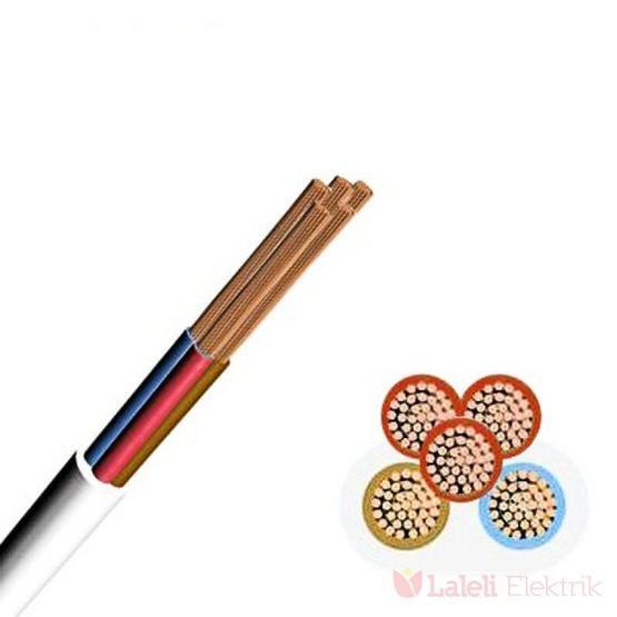 Öznur 5x1.5 mm Ttr 100 m Beyaz Kablo