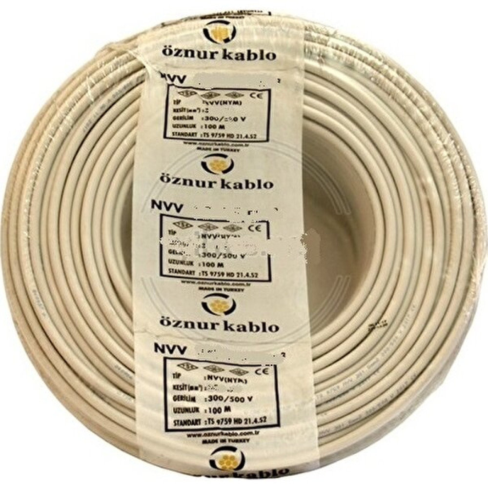 Öznur Kablo 4X4 Mm Nym Antigron (50 Metre) Elektrik ve Aydınlatma Fiyatı