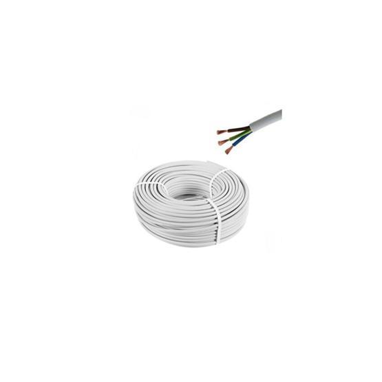 Öznur Ttr 2x1 mm Beyaz H05VV-F Kablo