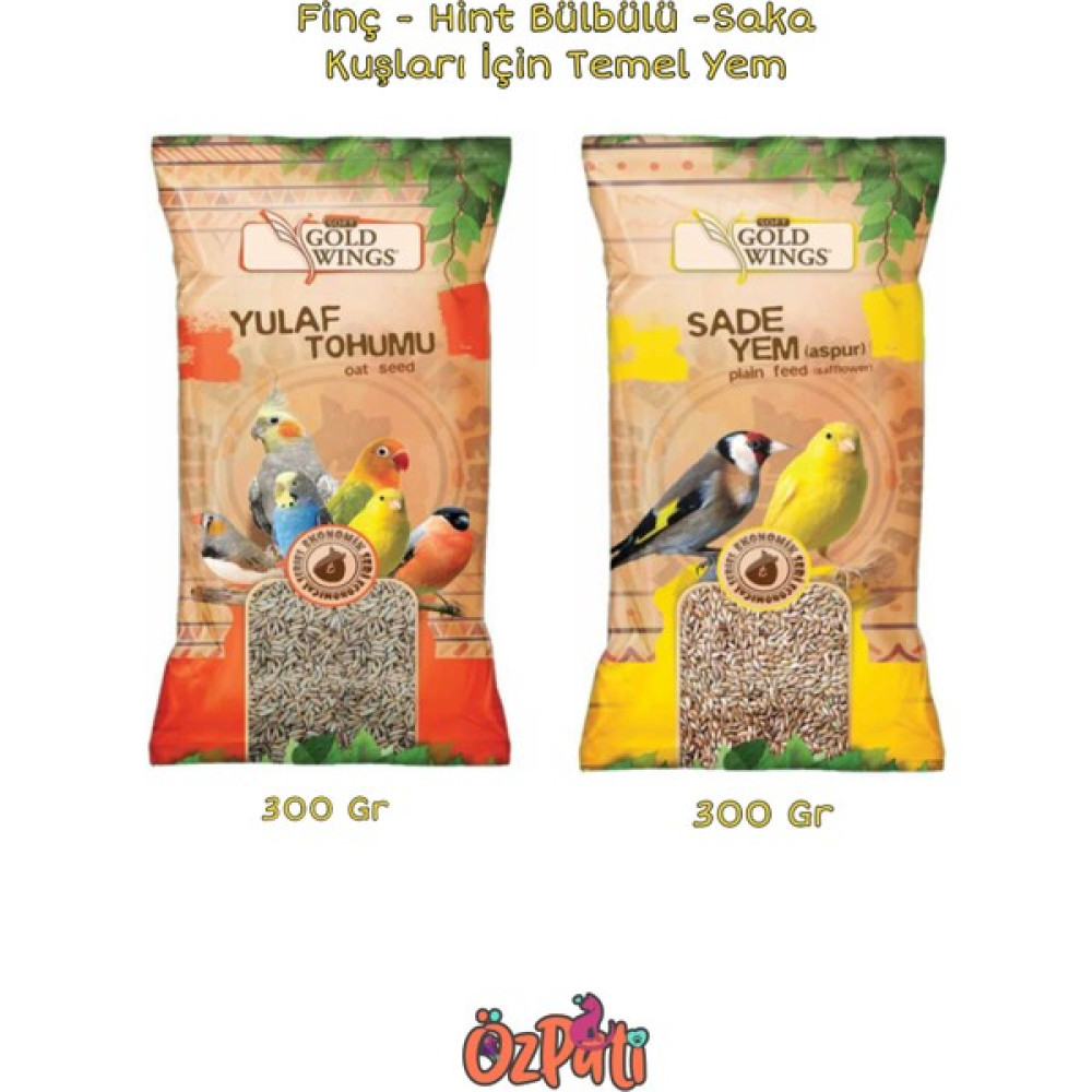 ÖzPati Tropical Finç + Saka + Hint Bülbülü Yem Yulaf Tohumu + Aspur Evcil Hayvan Ürünleri Fiyatı