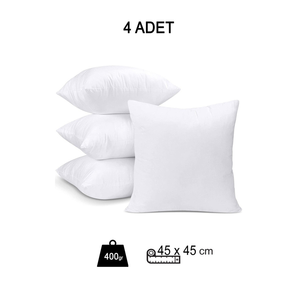 ÖZSAY HOME 4 Adet Kırlent Iç Yastık Premium - 5 Farklı Ebat 30 x 50 Beden Yatak Odası Tekstili Fiyatı