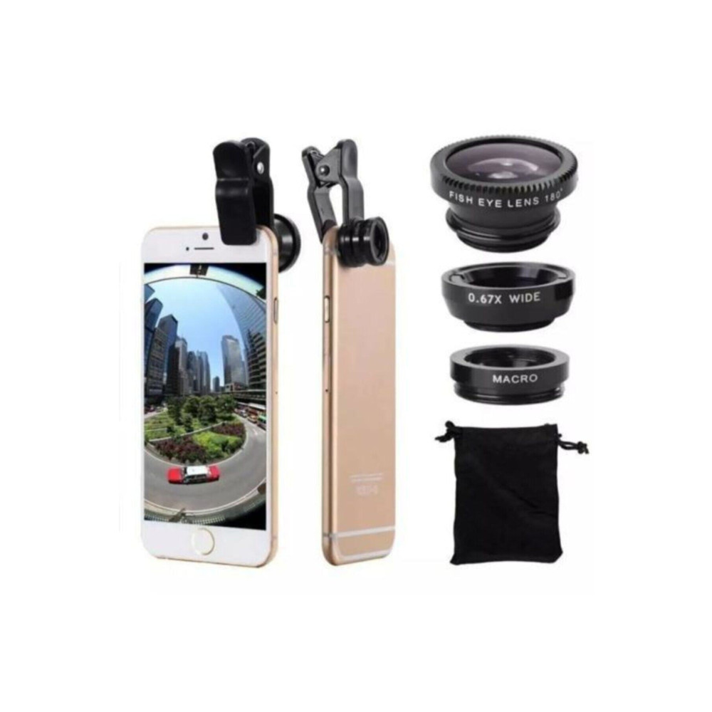 ÖzSima Balık Gözü Lens Fish Eye 3 Wide Geniş Açılı Makro Telefon Lensi Fotoğraf Makinesi Aksesuarları Fiyatı