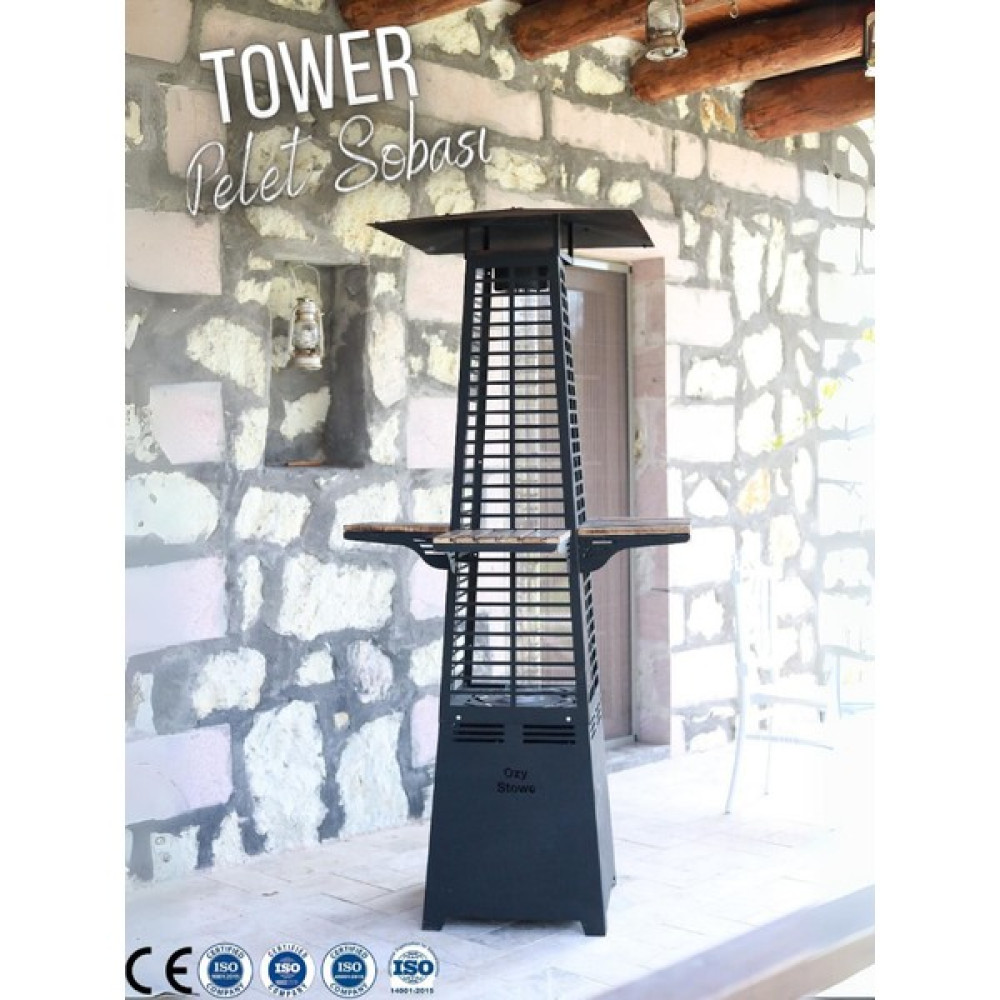 Ozy Stove Ozystove Tower Pelet Sobası Bahçe Mobilyası Fiyatı