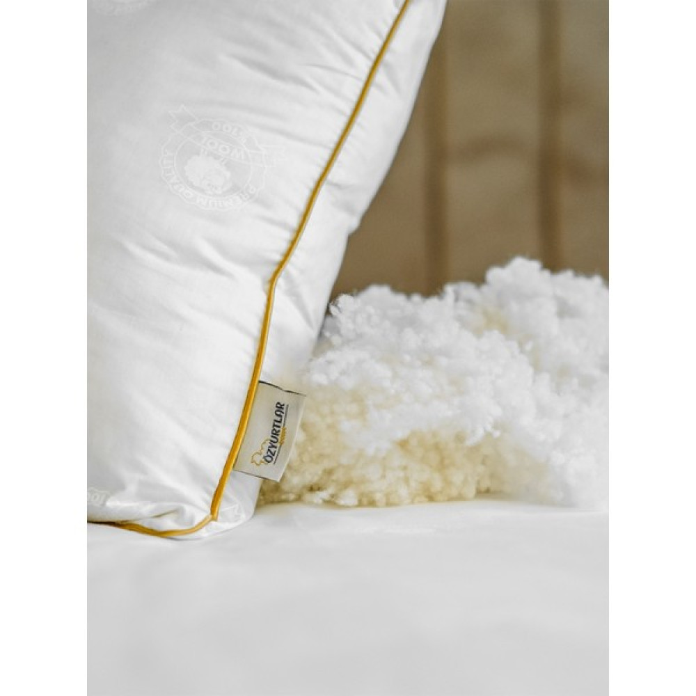 Özyurtlar Home Yün Yastık %100 Doğal - 50 x 70 cm - Ekru Yastık Fiyatı