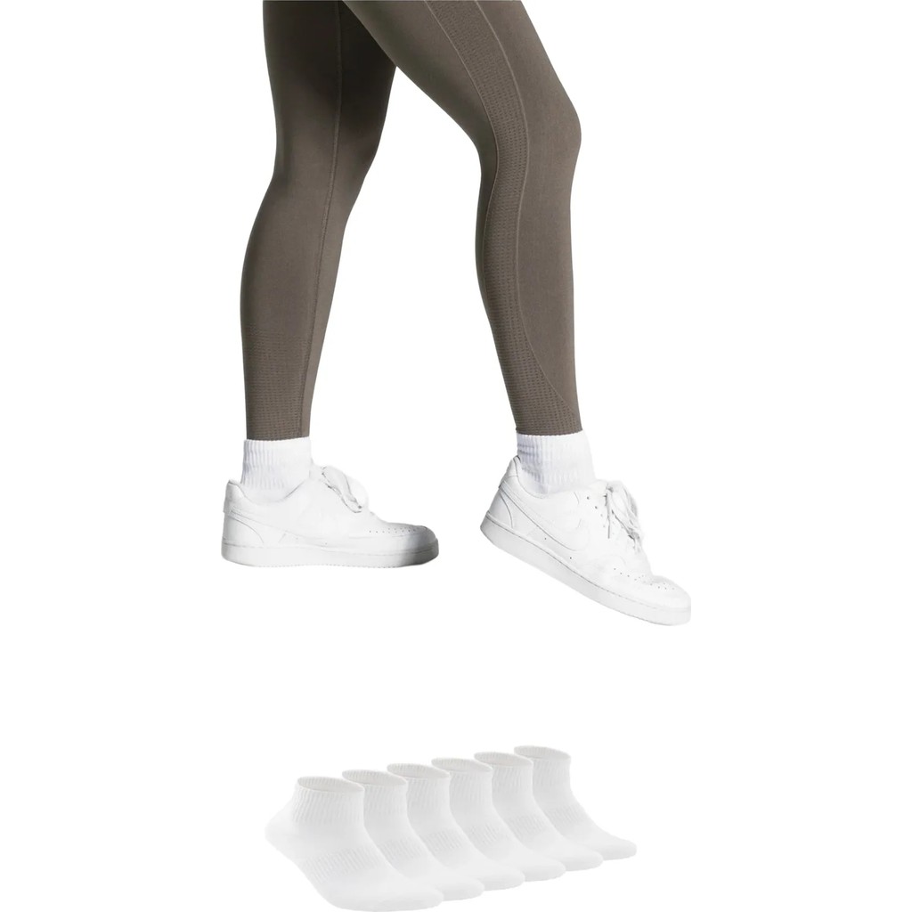 Ozzy Socks 6 Çi̇ft Logosuz Beyaz Di̇ki̇şsi̇z Pamuklu Kisa Teni̇s Uni̇sex Çorap - 36 - 40 Çorap (Outdoor) Fiyatı