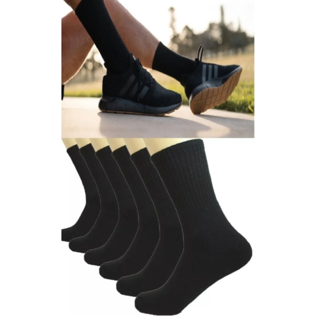 Ozzy Socks 6 Çift Logosuz Di̇ki̇şsi̇z Pamuklu Teni̇s Uni̇sex Soket Çorap Diğer Fiyatı