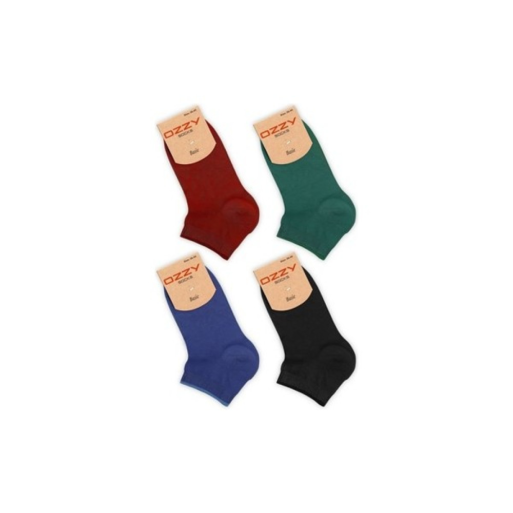 Ozzy Socks Çift Bambu Kadın Dikişsiz Patik Çorap 4 Mevsim Dayanıklı Topuk ve Burun Koyu Renkler Soket Çorap Fiyatı
