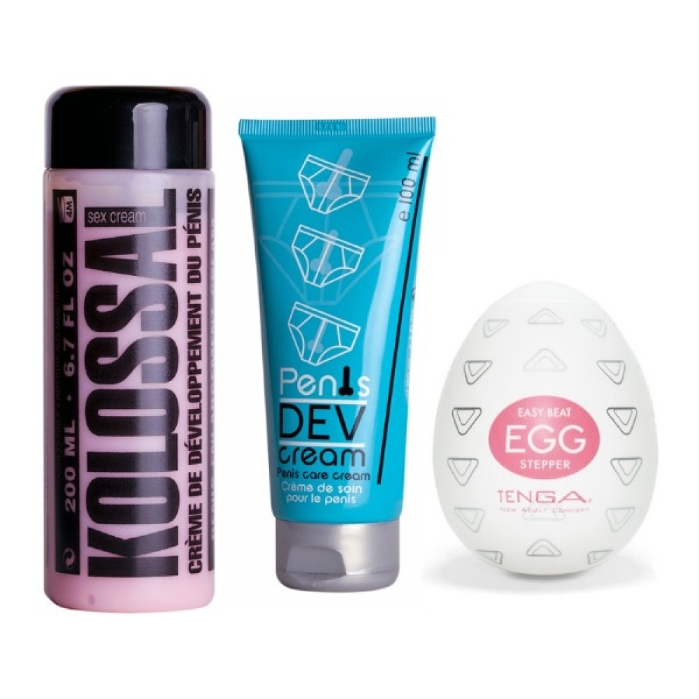 Ozzy Store Tenga Egg Stepper Mastürbatör ve Kolossal Krem ve Penis Development Cream - Gizli Gönderim Oto Boyaları Fiyatı
