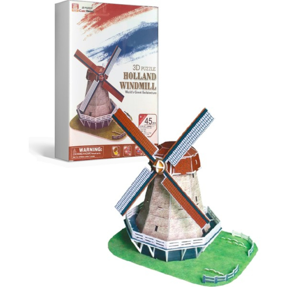 p parti oyunevi Holland Windmill 3D Puzzle Yapboz Maket Puzzle & Aksesuarları Fiyatı