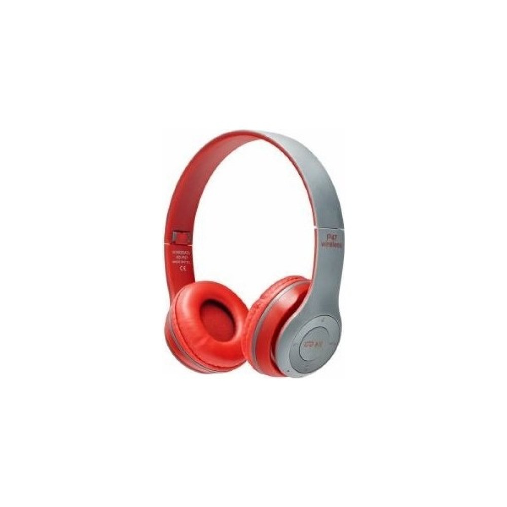 P47 Kulaküstü Bluetooth Kulaklık - Kırmızı Kulak Üstü Kulaklık Fiyatı