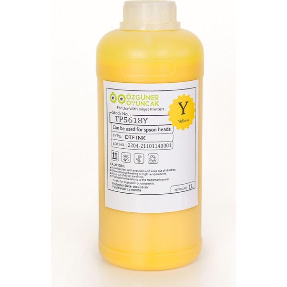 Pababo Dtf Mürekkebi Yellow (Sarı) 1000ML Oto Boyaları Fiyatı