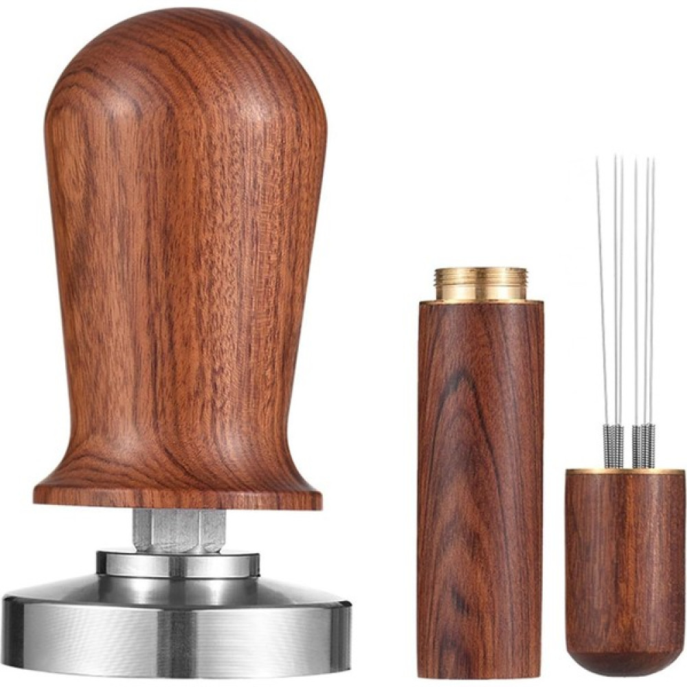 Pabiflo 51MM Espresso Tamper & Stirrer Set With Wooden Handle Press And Wdt Tool For Espresso Machine Accessories (Yurt Dışından) - Kırmızı Elektrikli Mutfak Aletleri Aksesuarı Fiyatı