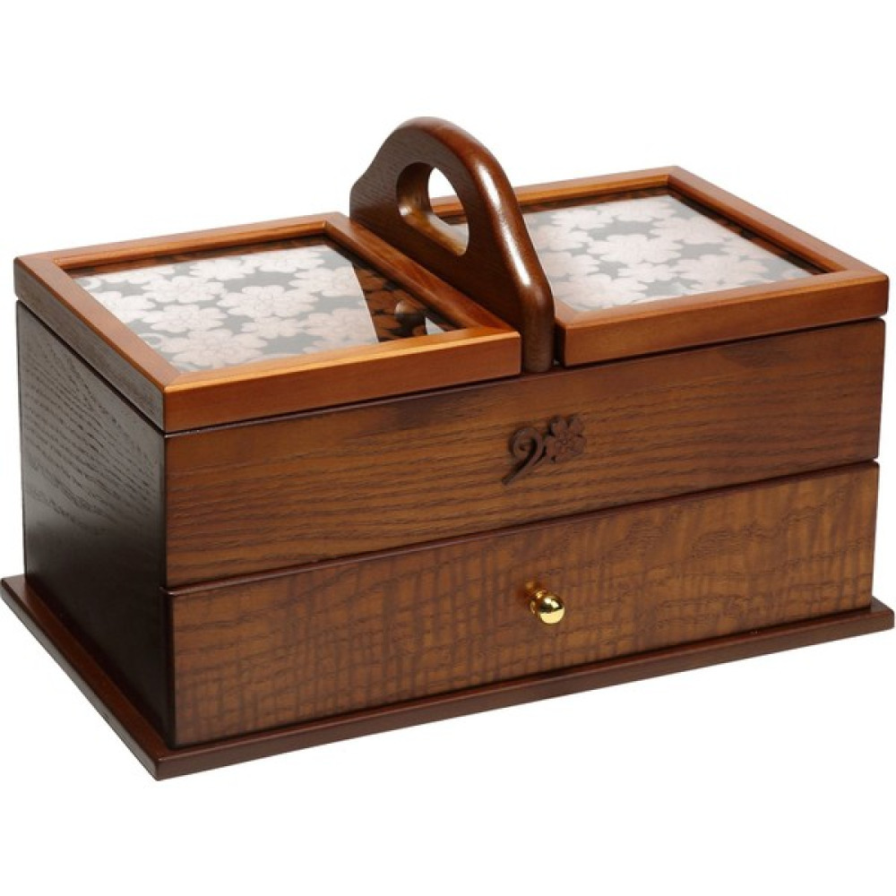 Pabiflo Vintage Ahşap Takı Saklama Kutusu Hazine Sandığı Ahşap Sandık Durumda Ev Zanaat Saklama Kabı (Yurt Dışından) - Renkli - 1 Adet Eşya Saklama / Düzenleme Fiyatı