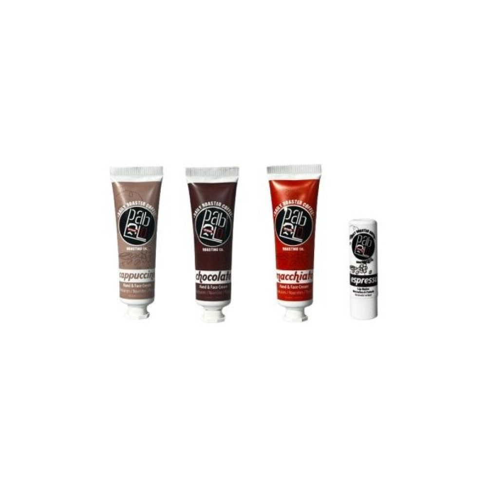 Pablo Artisan Coffee Cappuccino, Chocolate, Macchiato El Kremi ve Espresso Lip Balm Seti Oto Boyaları Fiyatı