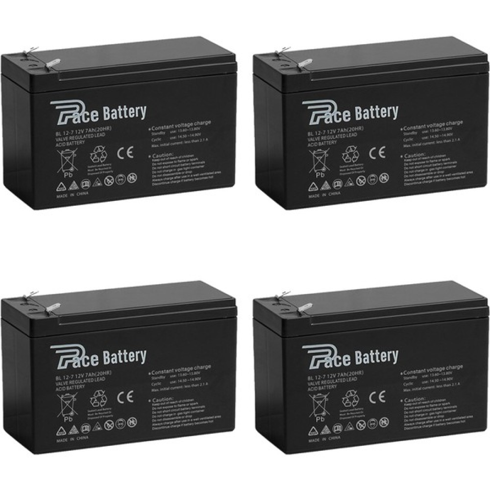 Pace Enerji 4 Adet Pace Enerji 12V 7AH Bakımsız Kuru Akü 12 Volt 7 Amper 2023 Üretim Kesintisiz Güç Kaynakları (UPS) Fiyatı