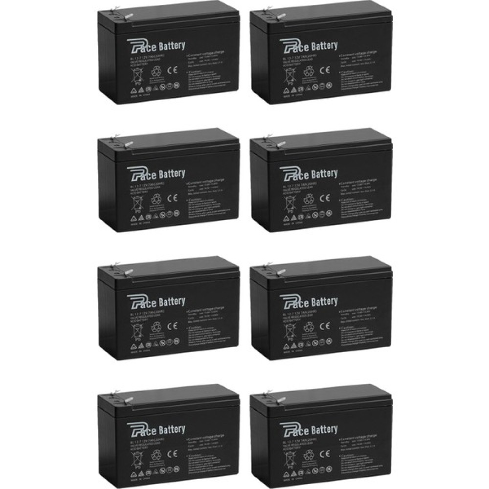 Pace Enerji 8 Adet Pace Enerji 12V 7AH Bakımsız Kuru Akü 12 Volt 7 Amper 2023 Üretim Kesintisiz Güç Kaynakları (UPS) Fiyatı