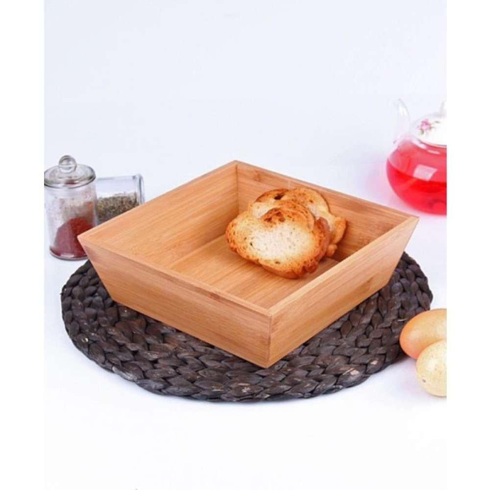 Paçi Bambu Kare Ekmeklik 22X22X6 cm Saklama Kapları Fiyatı