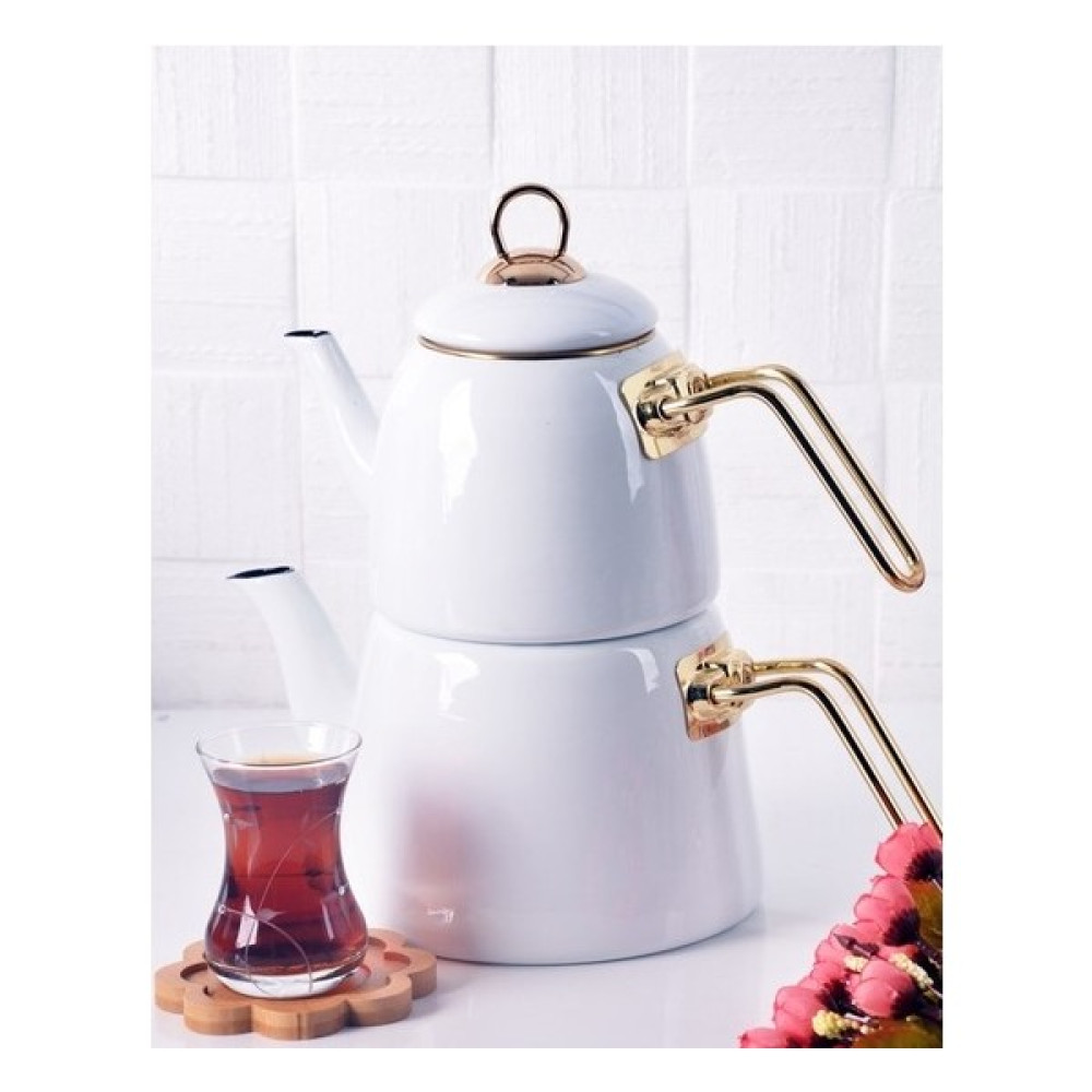 Paçi Elite Class Emaye Çaydanlık Takımı Çay / Çaydanlık Setleri Fiyatı