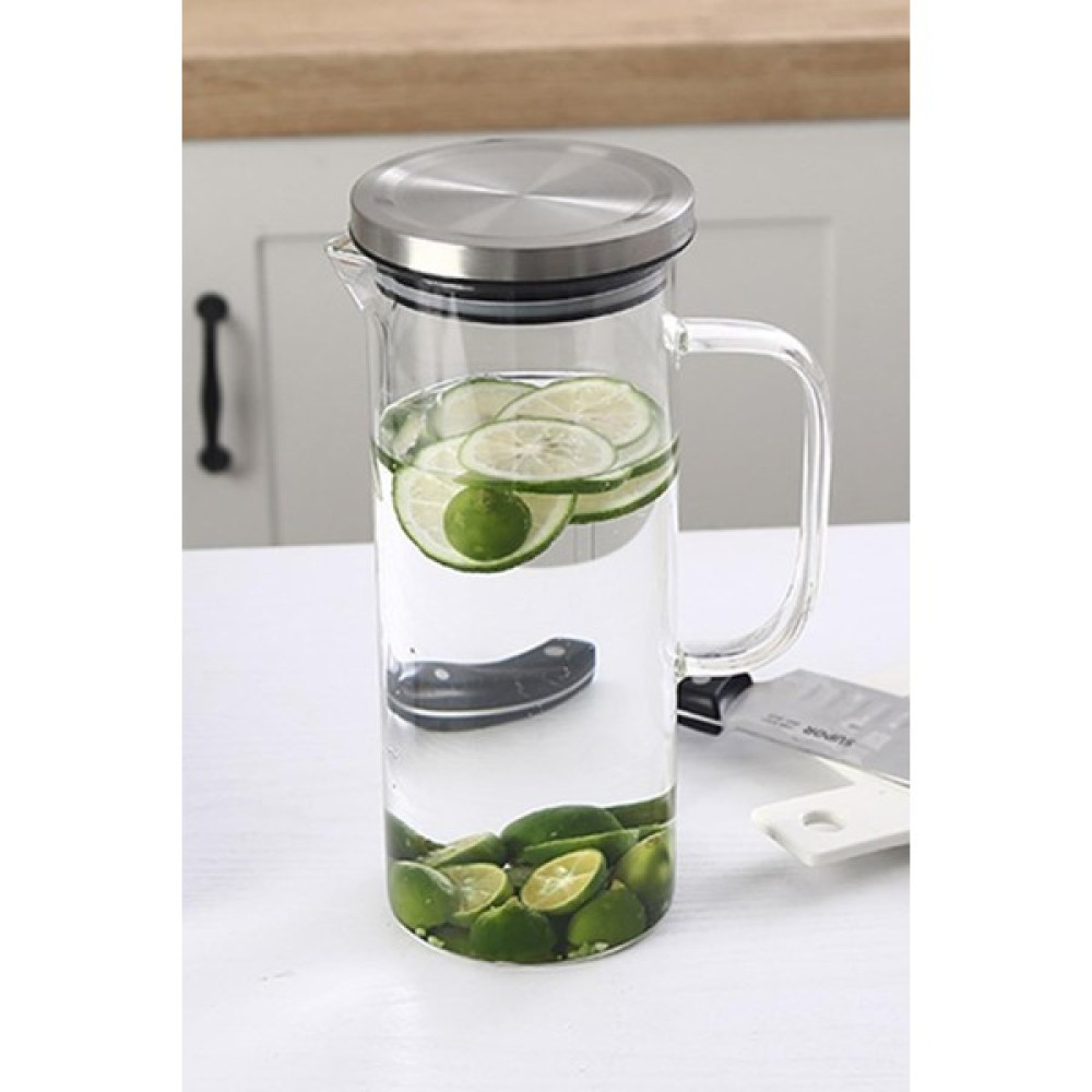 Paçi Metal Kapaklı Claudie Cam Sürahi 1500 ml - 1,5 L Sürahi Fiyatı