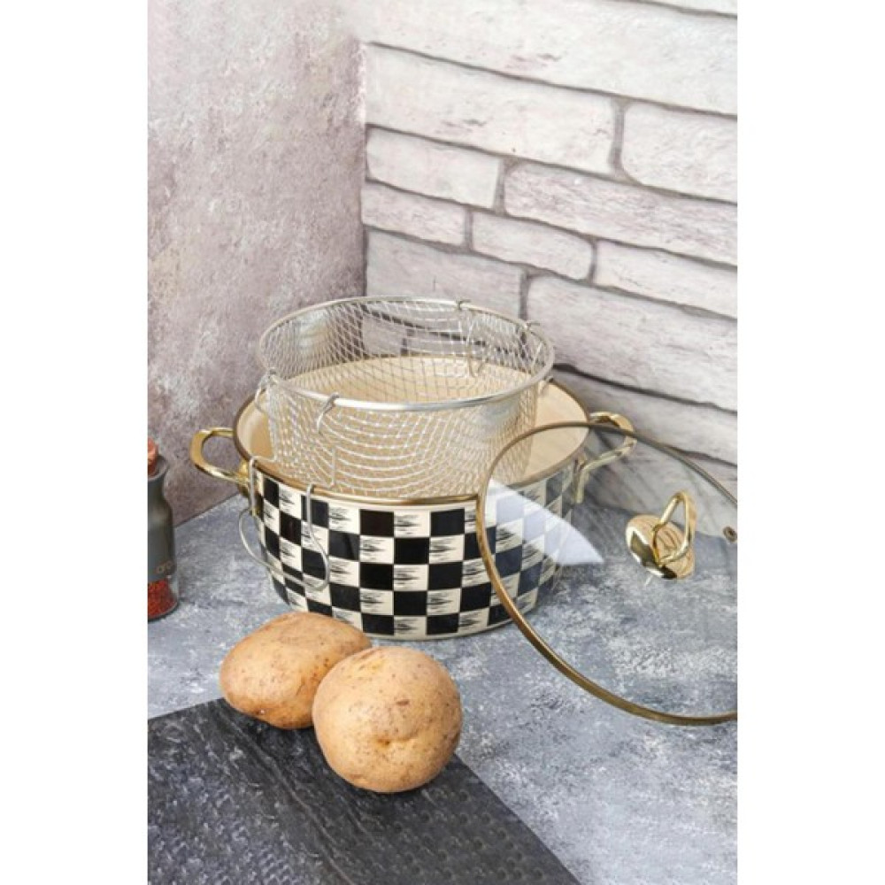 Paçi Nishev Paçi Dama Kızartma Tenceresi 22 cm 4,5 Lt Tencereler Fiyatı