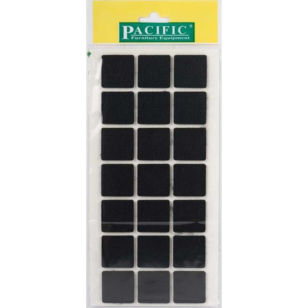Pacific Masa Sandalye Keçe Siyah 25 x 25 mm Nalburiye & Hırdavat Fiyatı