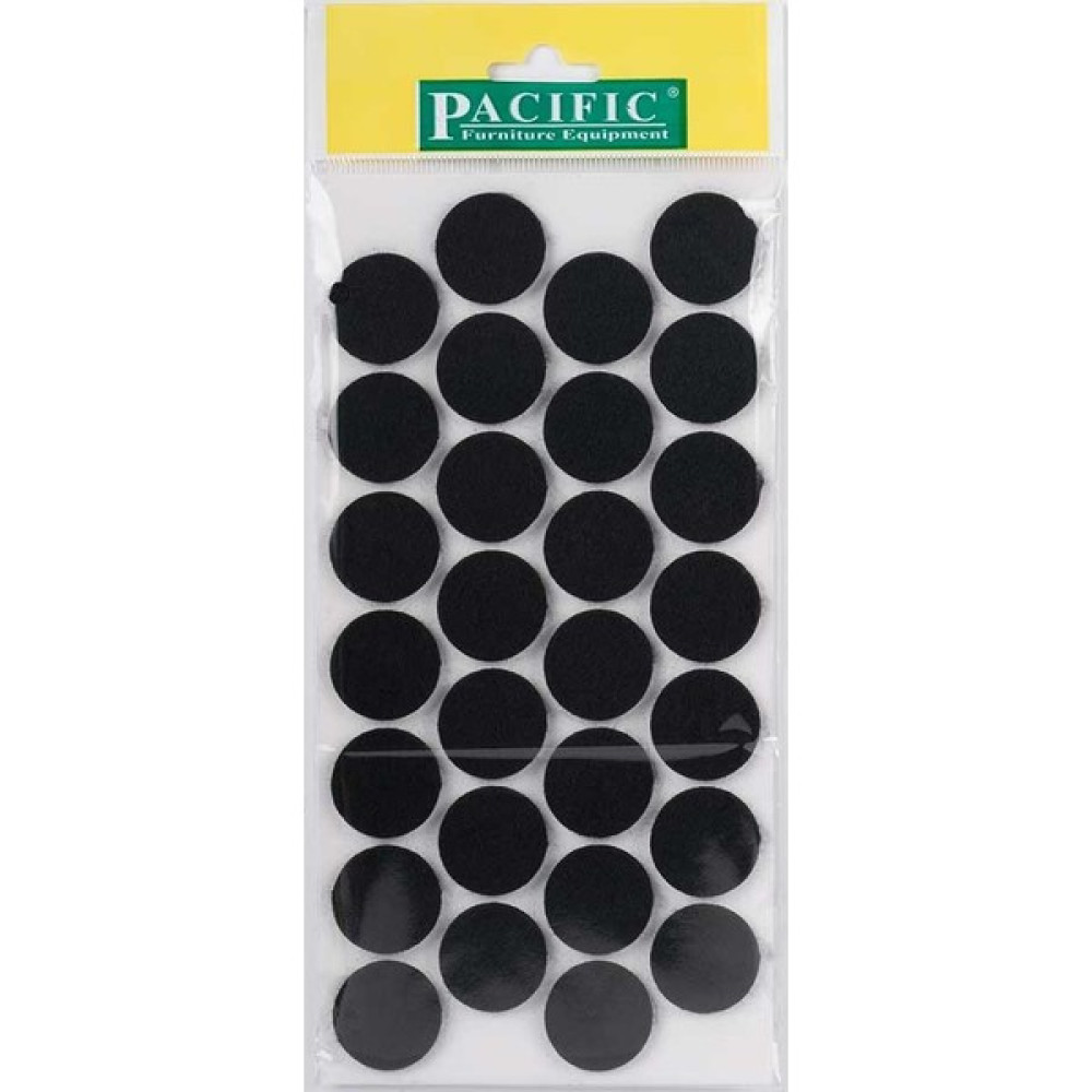 Pacific Masa Sandalye Keçe Siyah 28 mm Nalburiye & Hırdavat Fiyatı