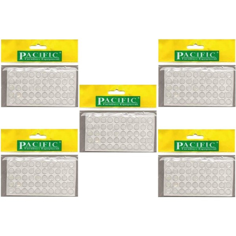 PACIFIC Okyanus Yapışkanlı Silikon Ses Stoperi, 9mm 5'li paket - Antrasit - Gri - 9 mm Nalburiye & Hırdavat Fiyatı