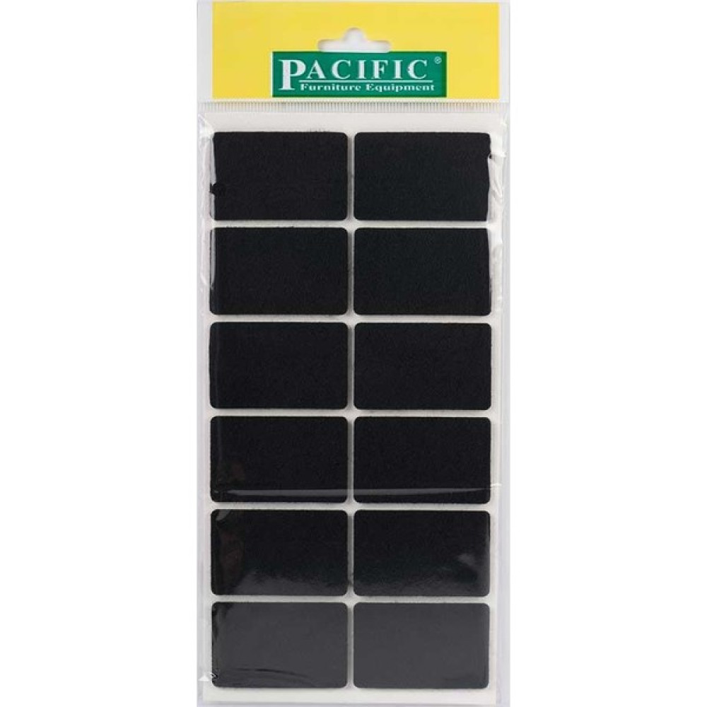 Pacific Yapışkan Keçe 35*55mm Siyah Nalburiye & Hırdavat Fiyatı